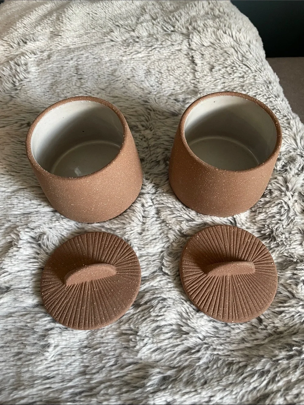 Citrine Ceramic Spice Jars